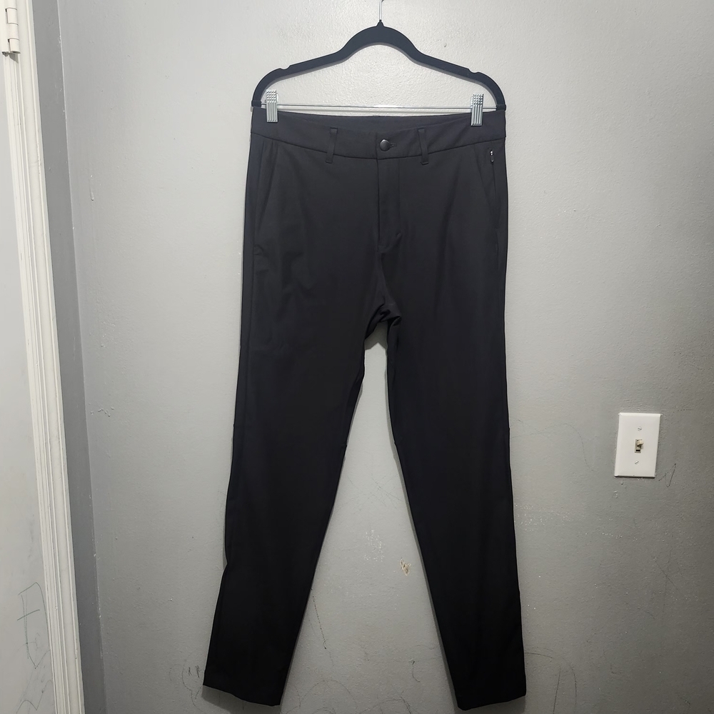 lululemon athletica Men's Black Slim Dress Pants Size 31